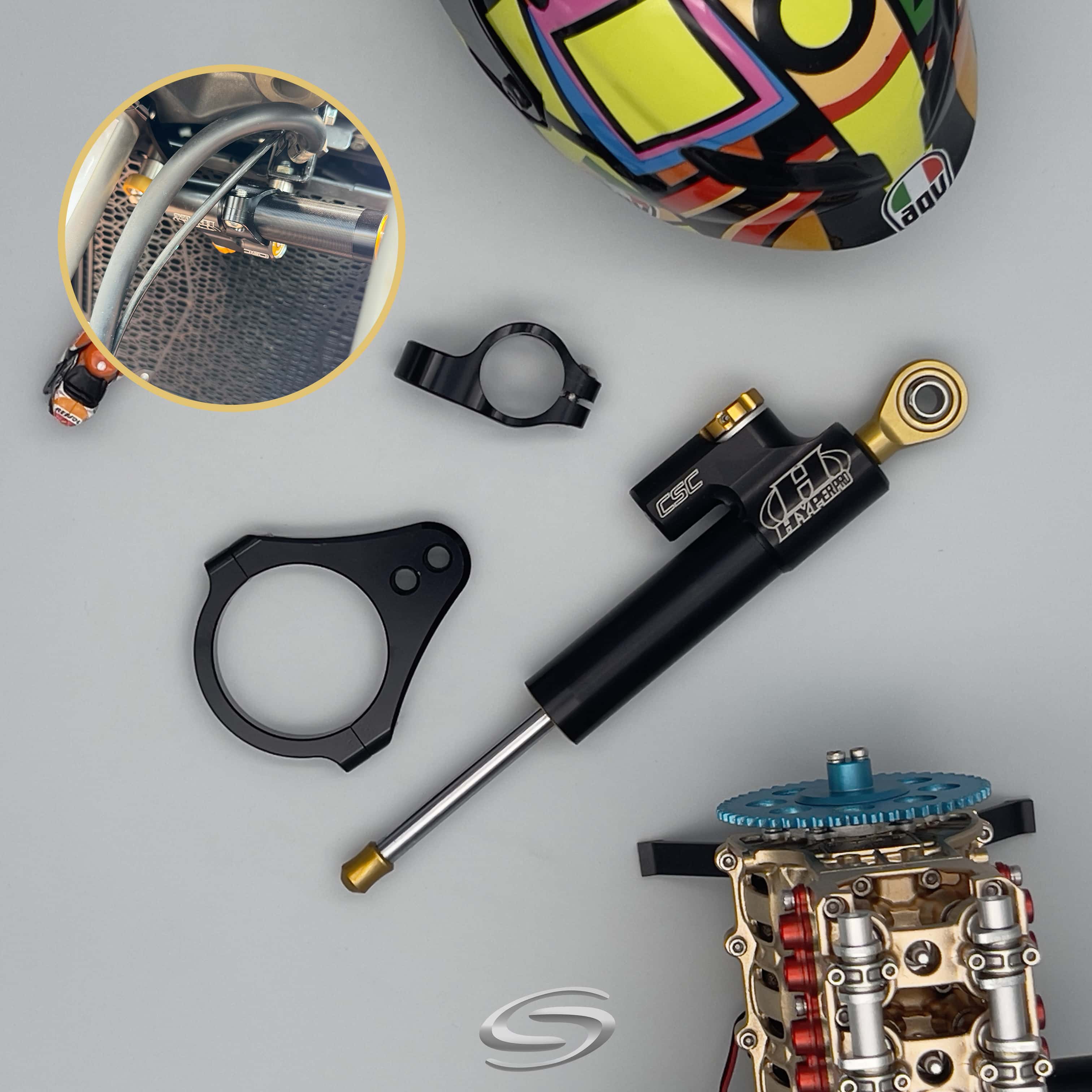 Hyperpro Steering Damper – 8S/8R